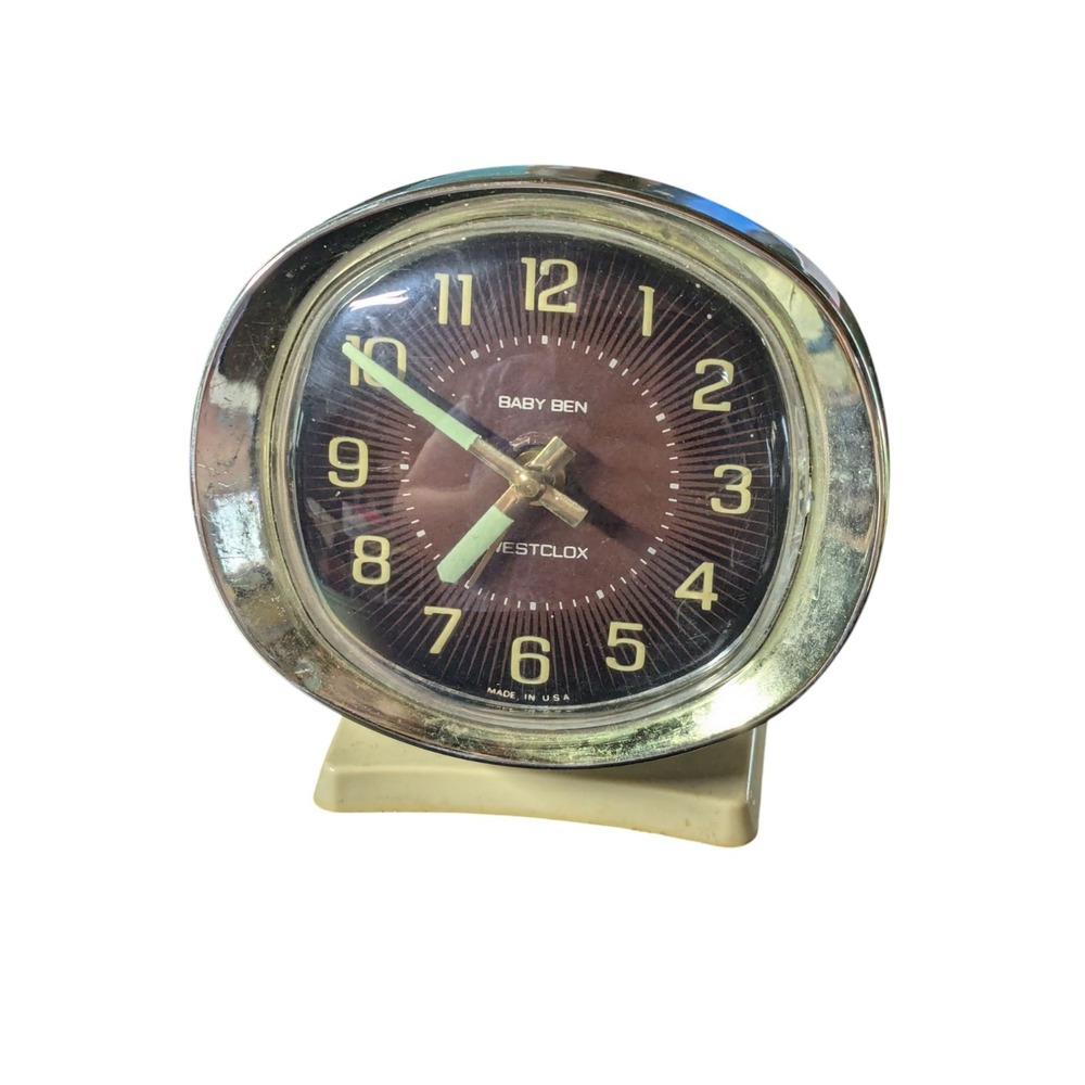 Baby Ben clock Vtg‎ Westclox